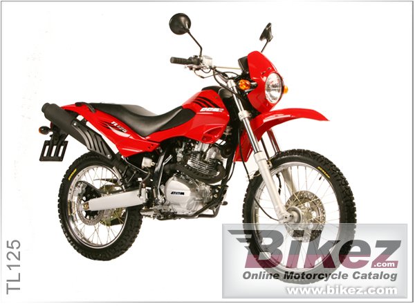 Big CCM tl 125 picture and wallpaper from Bikez.com